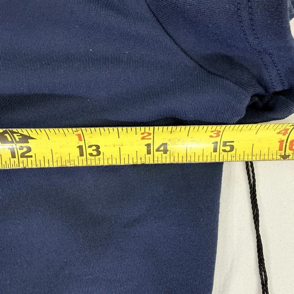 NWT Alo Yoga Alosoft Crop Finesse Short Sleeve Size S Navy Blue NEW - Picture 9 of 11